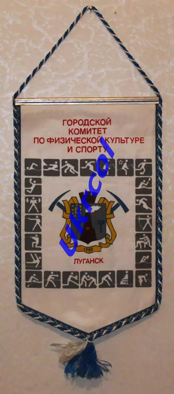 Вимпел Іскра Луганськ, 17х28 см