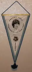 Вимпел Сергій Балтача - Динамо Київ чемпіон СРСР 1986 року, 22х38 см