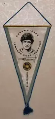 Вимпел Володимир Безсонов - Динамо Київ чемпіон СРСР 1986 року, 22х38 см