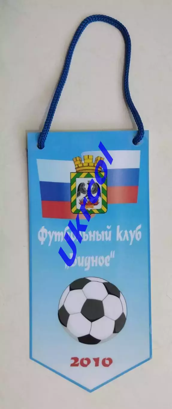 Вимпел ФК Відноє - 2010, 9х19 см