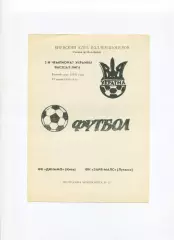 Програма Динамо Київ - Зоря-МАЛС Луганськ - 13.06.1993