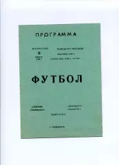 Програма Таврія Сімферополь - Кривбас Кривий Ріг - 09.06.1996