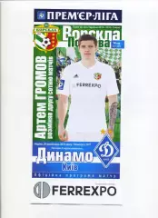 Програма Ворскла Полтава - Динамо Київ - 30.11.2014