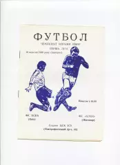 Програма ЦСКА-2 Київ - Хімік Житомир - 10.09.1996
