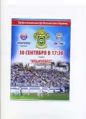 Програма Іллічівець Маріуполь - ПФК Суми - 30.09.2015
