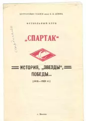 Спартак Москва История, звезды, победы 1918-1989. 1 часть