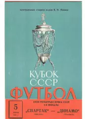 Спартак Москва - Динамо Тбилиси 05.06.1973 Кубок СССР