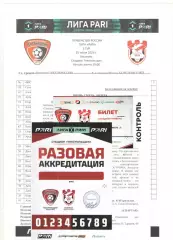 Текстильщик Иваново - Спартак Кострома 25.07.2026 стартлист, текст. обзор матча