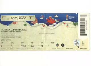 Билет Россия - Португалия 21.06.2017 Кубок конфедераций. Матч № 5