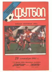 Спартак Москва - Сконто Рига Латвия 29.09.1993 КЕЧ