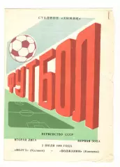 Волга Калинин - Волжанин Кинешма 02.07.1988