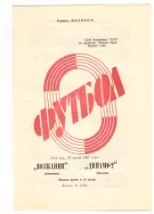 Волжанин Кинешма - Динамо-2 Москва 14.07.1987