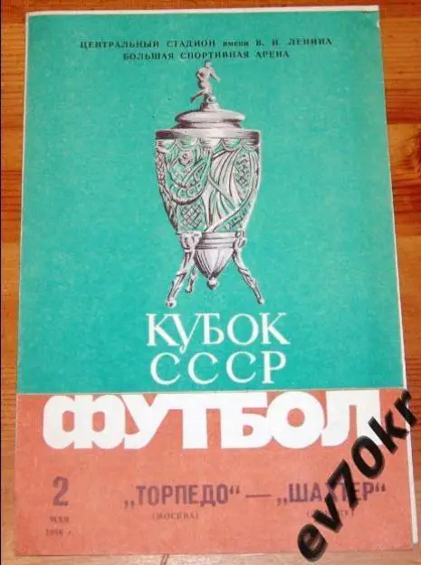 Торпедо Москва - Шахтер Донецк 1986 (кубок, финал)