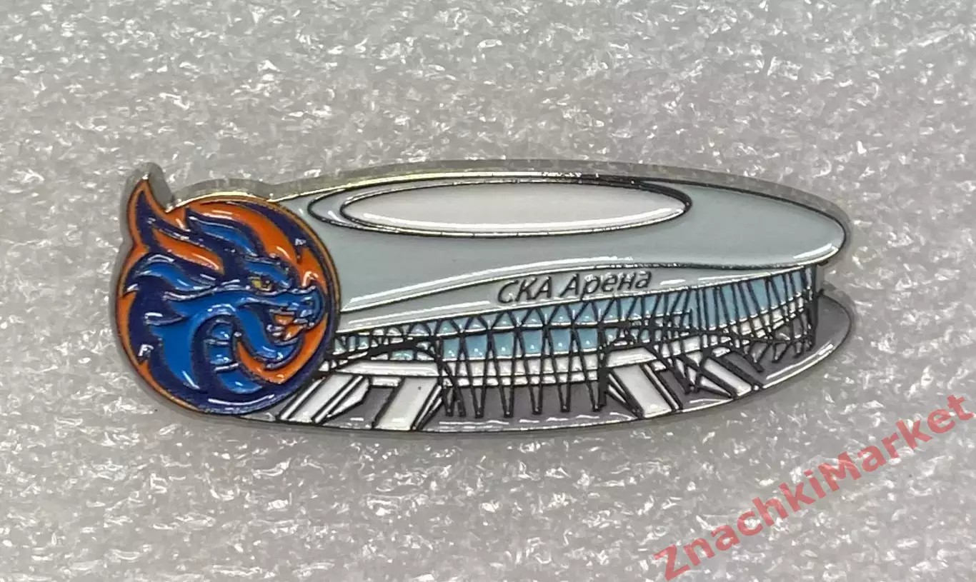 Ледовый дворец СКА-Арена Санкт-Петербург ХК Шанхай Дрэгонс, значок-2