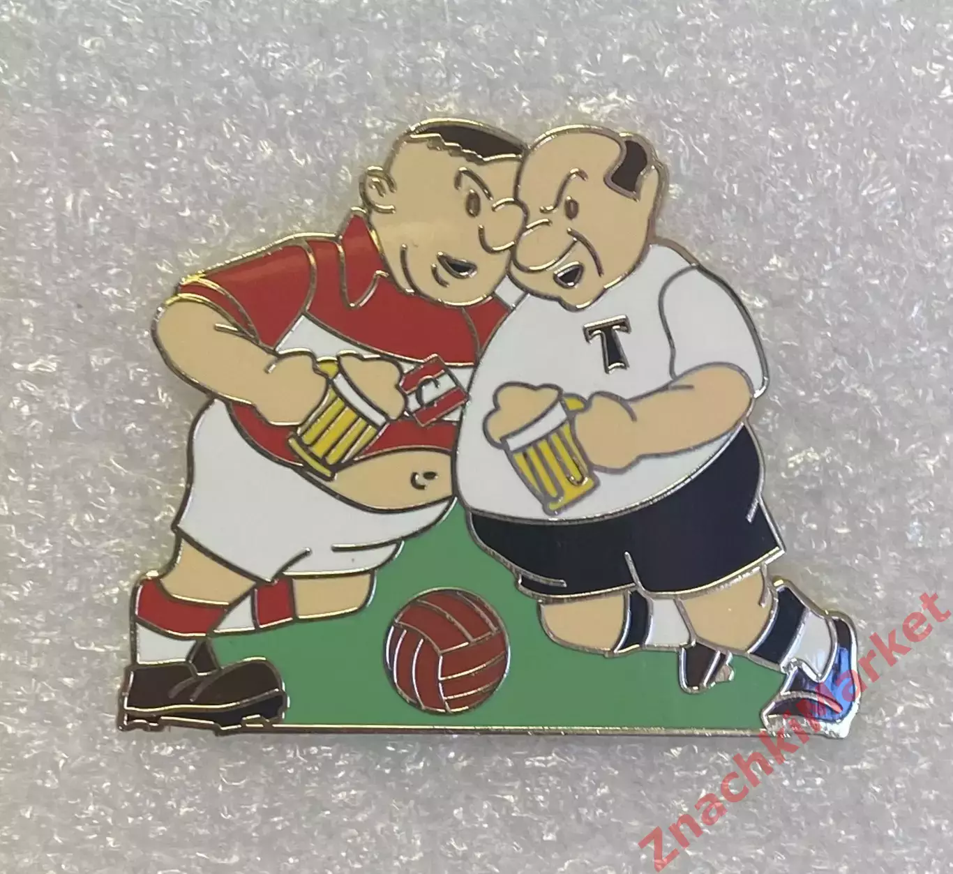 Мульт Спартак Торпедо! Пиво и футбол, значок