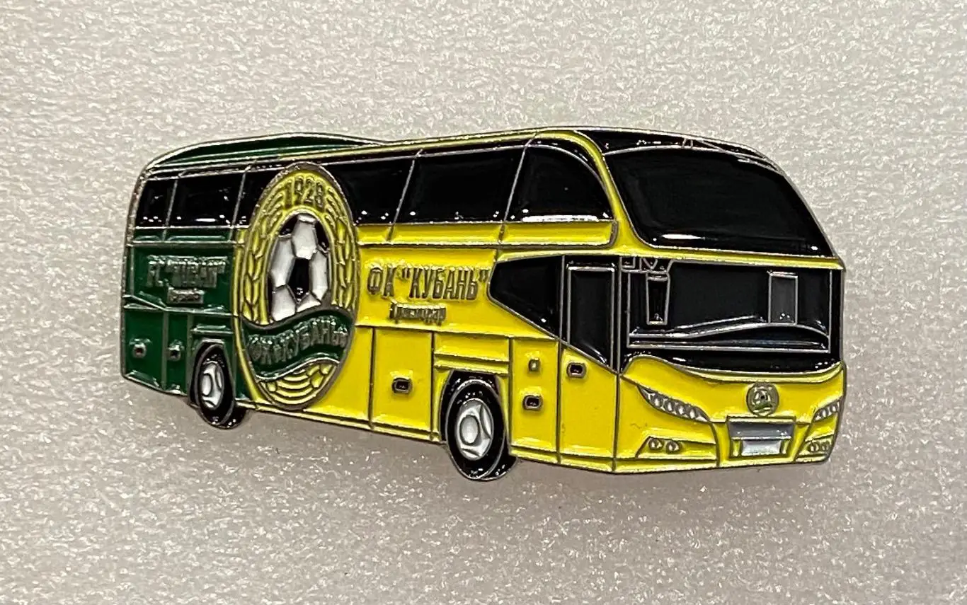 Кубань ФК г. Краснодар клубный автобус, значок-2