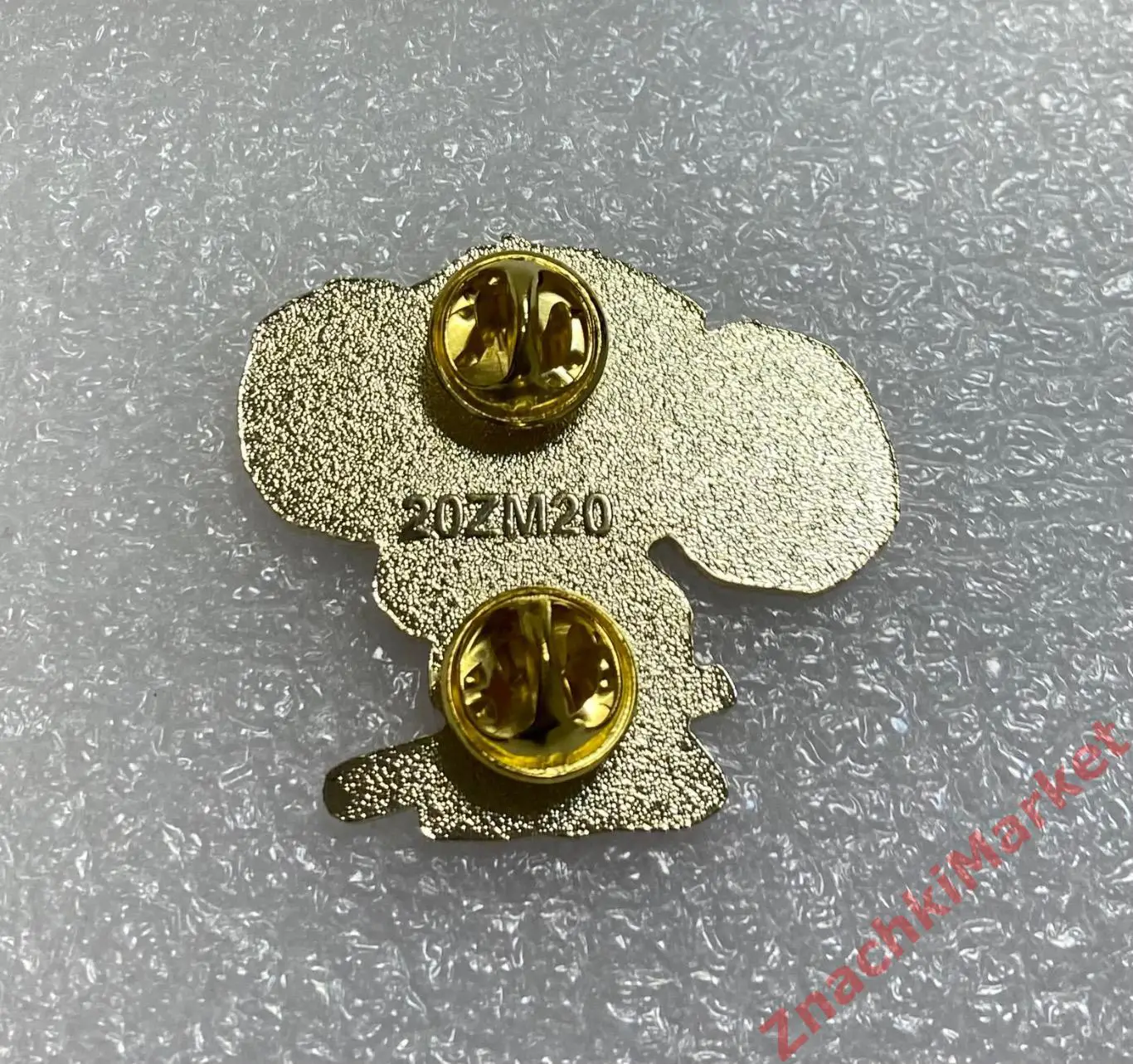 Мульт Спартак Чебурашка с бейсбольной битой, значок-1 1