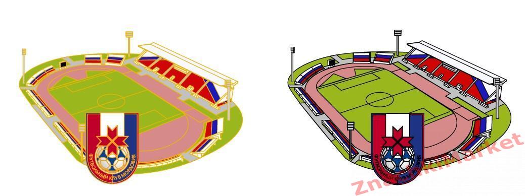 Стадион Старт Саранск ФК Мордовия, значок-2