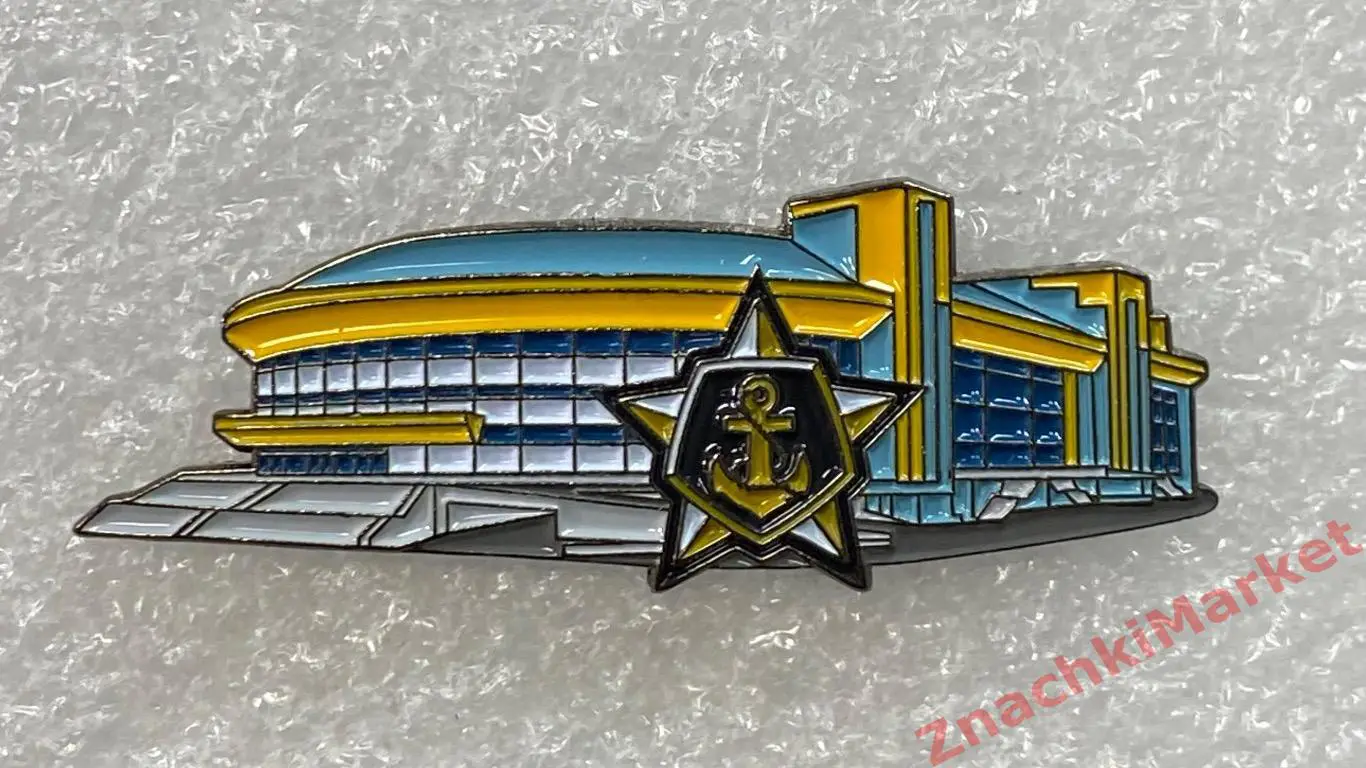 Стадион Дворец спорта Фетисов Арена Владивосток ХК Адмирал, значок-2