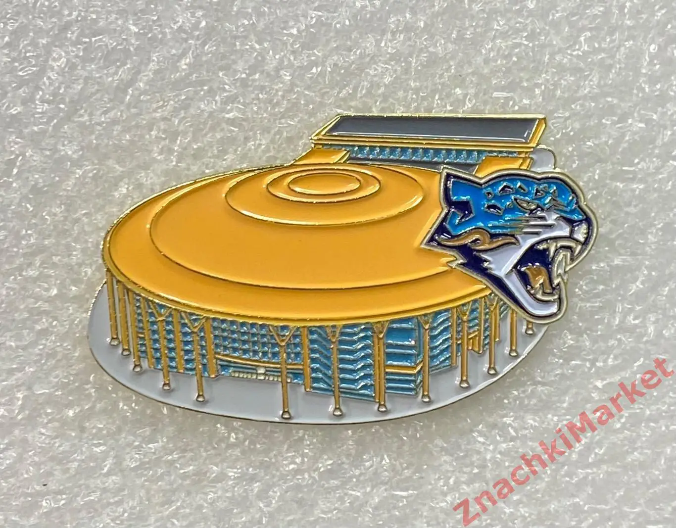 Стадион Ледовый дворец Барыс Арена г. Астана (Казахстан) ХК Барыс, значок-1