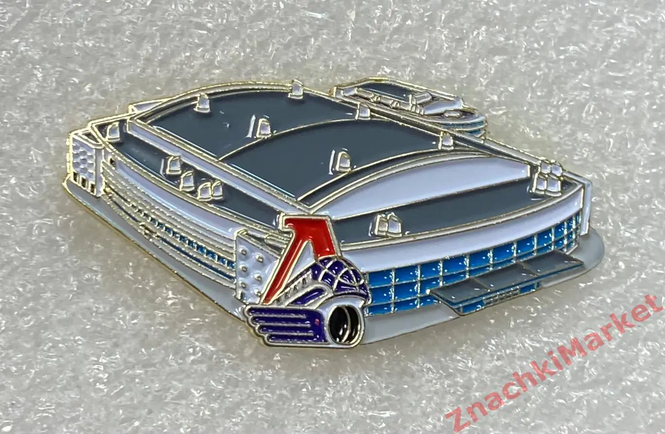 Стадион Ледовая Арена 2000 г. Ярославль ХК Локомотив, значок-1