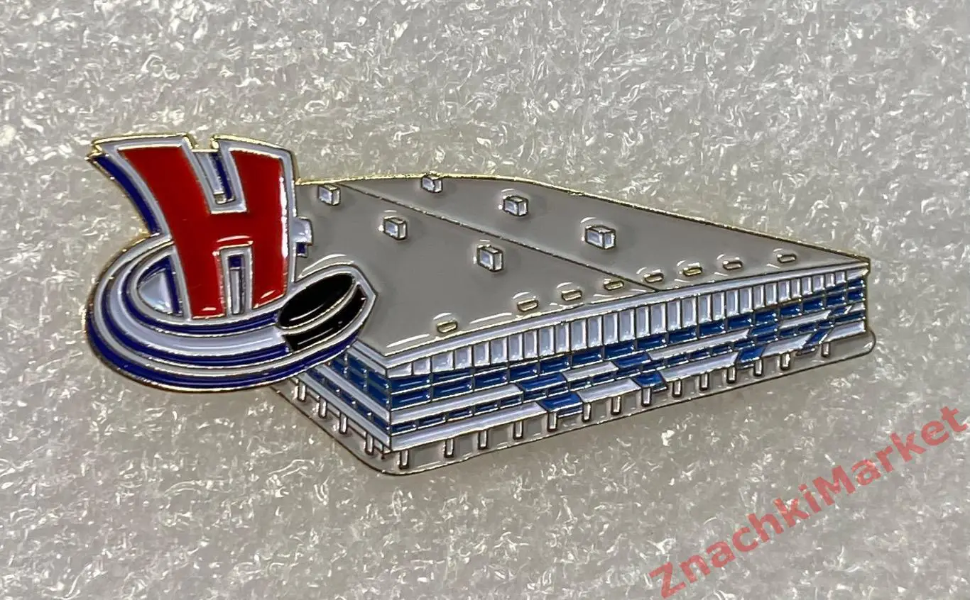 Стадион Ледовый дворец спорта “Сибирь” Новосибирск ХК Сибирь, значек-1