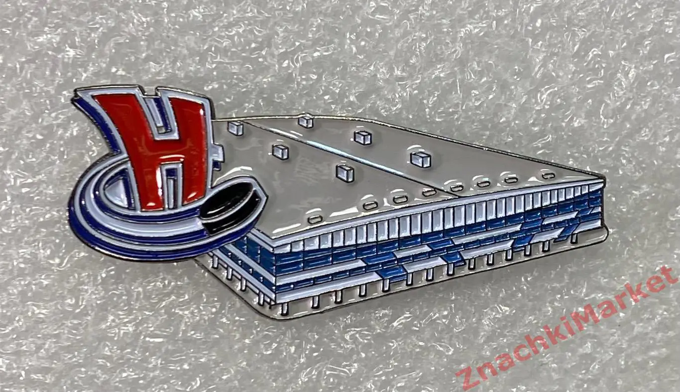 Стадион Ледовый дворец спорта “Сибирь” Новосибирск ХК Сибирь, значек-2