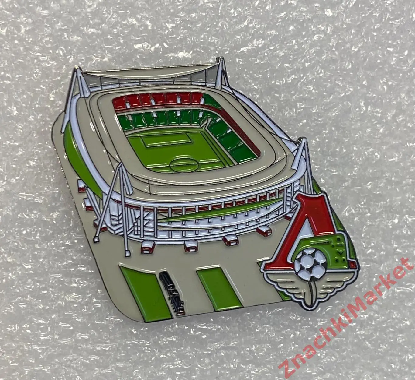 Стадион Локомотив РЖД Арена Москва ФК Локомотив, значок-2