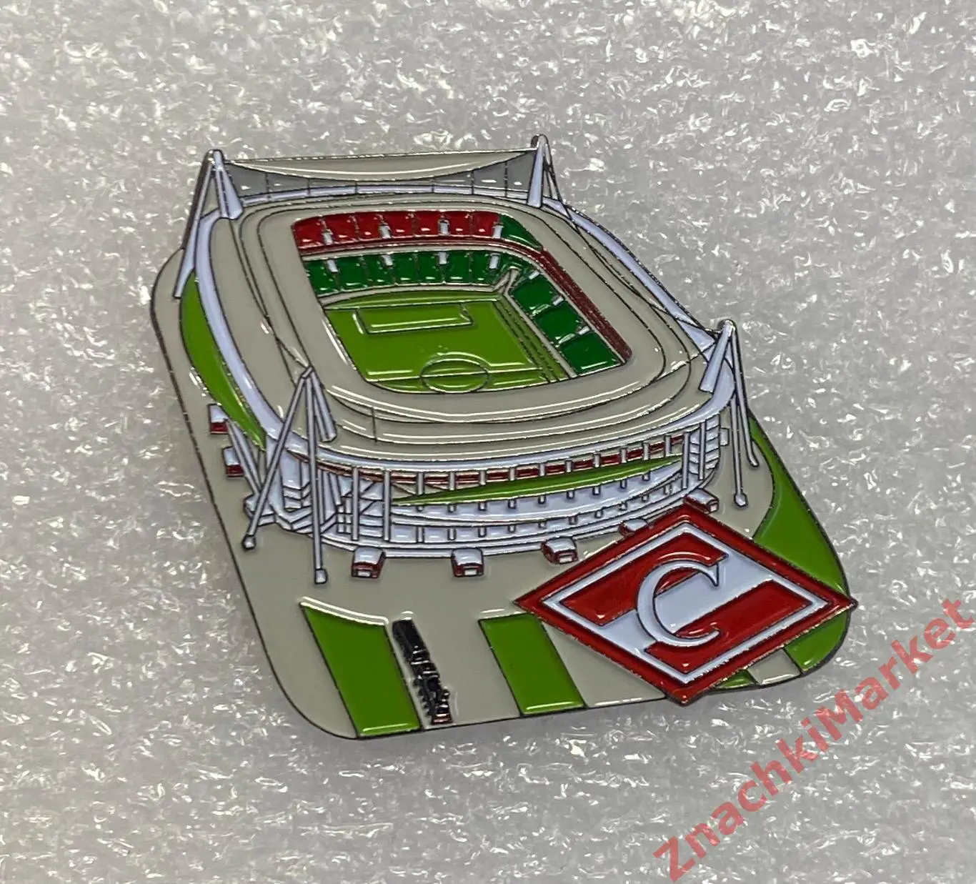 Стадион Локомотив Москва домашняя арена ФК Спартак, значок-2