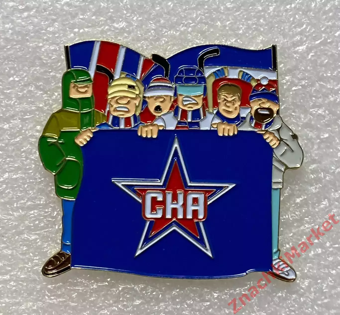 СКА Санкт Петербург ХК серия фанатская трибуна, значок-2
