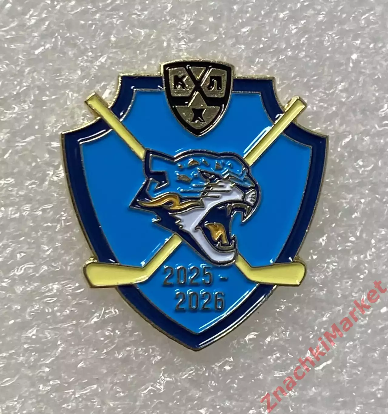 Хоккей КХЛ сезон 2025/26 ХК Барыс Астана, значок