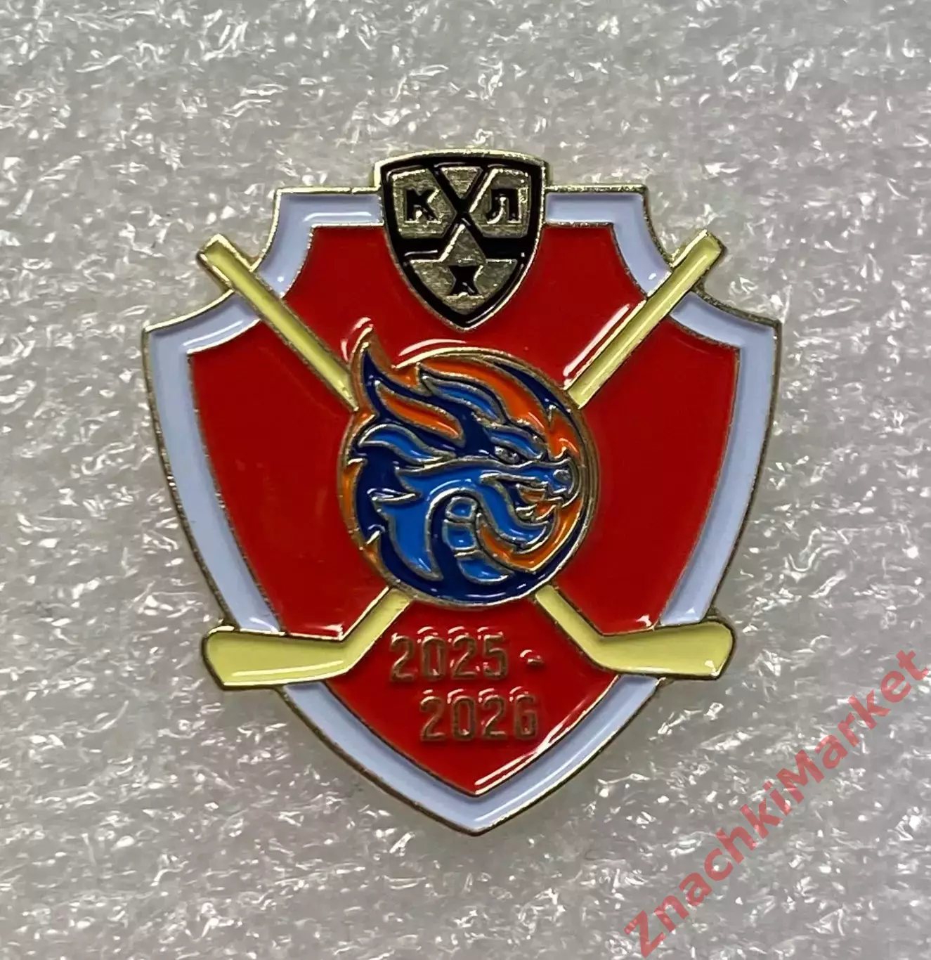 Хоккей КХЛ сезон 2025/26 ХК Шанхай Дрэгонс, значок