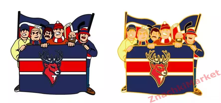 фанатская трибуна ХК Торпедо НН, значок-1