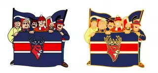 фанатская трибуна ХК Торпедо НН, значок-1