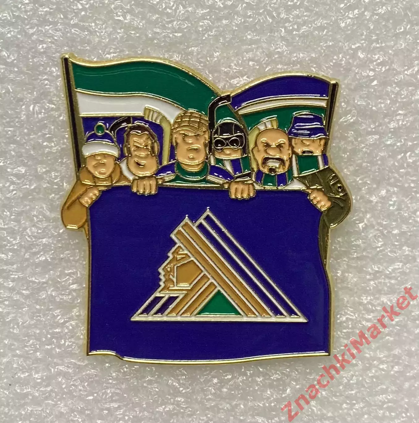 Фанатская трибуна ХК Салават Юлаев Уфа, значок-1