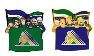 Фанатская трибуна ХК Салават Юлаев Уфа, значок-1