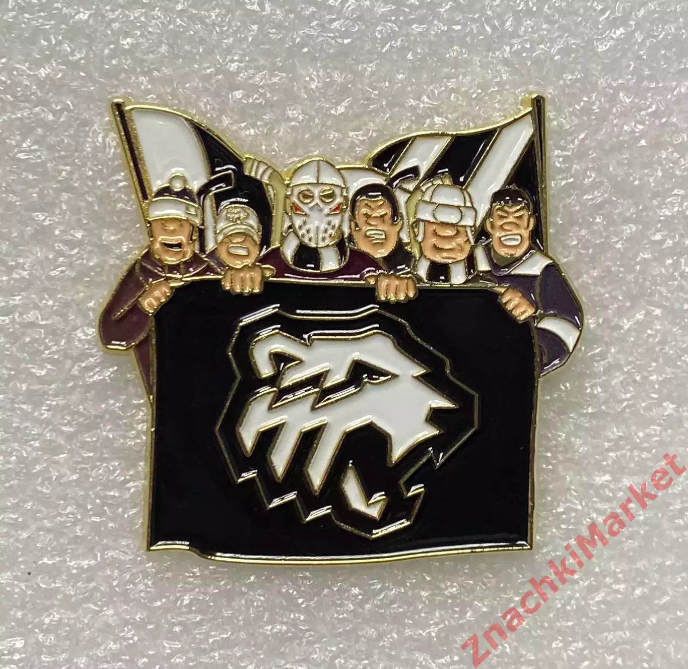 Фанатская трибуна ХК Трактор Челябинск, значок-1