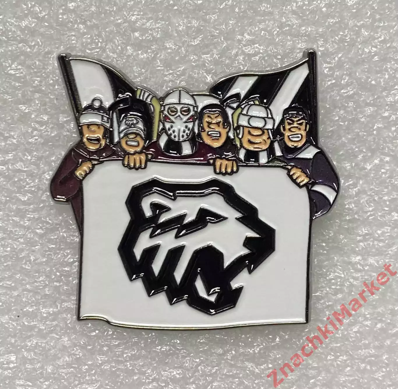 Фанатская трибуна ХК Трактор Челябинск, значок-2