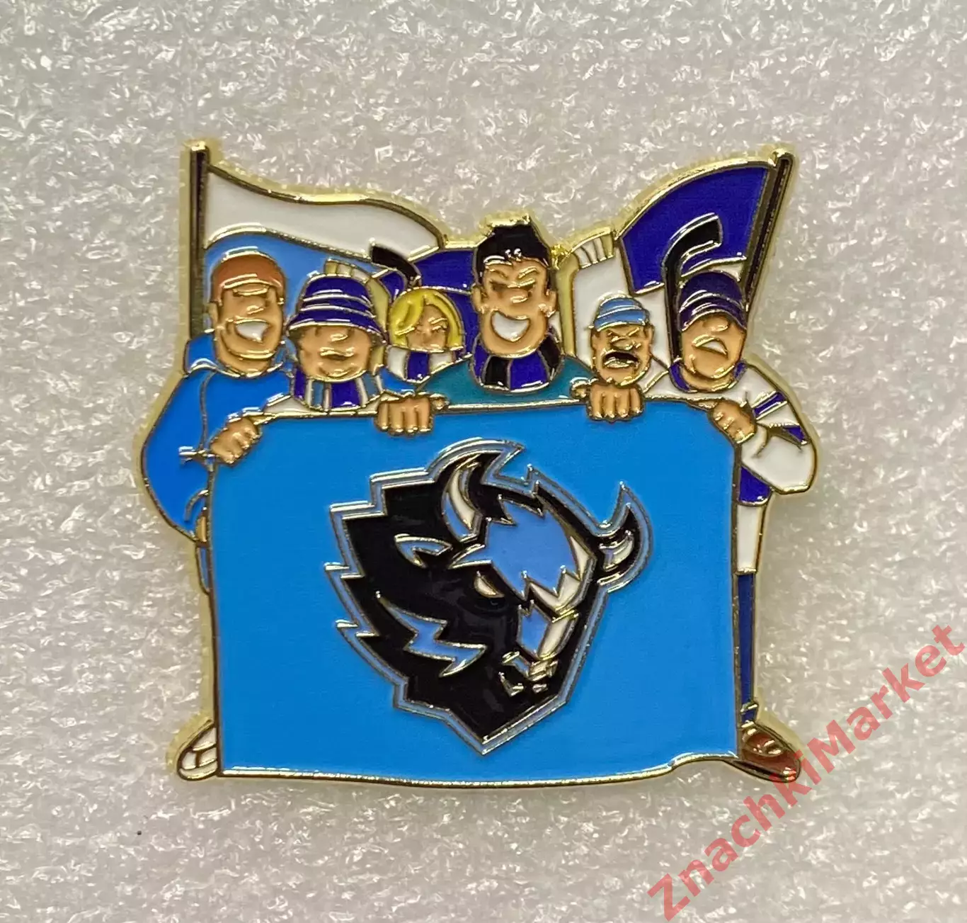 Фанатская трибуна ХК Динамо Минск Беларусь, значок-1