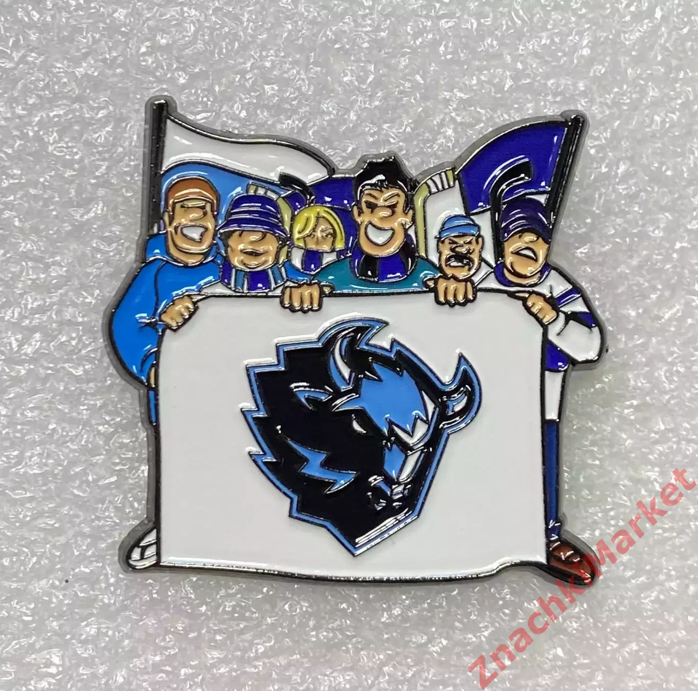 Фанатская трибуна ХК Динамо Минск Беларусь, значок-2