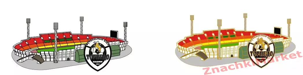 Стадион Торпедо ФК Торпедо Владимир, значок-1