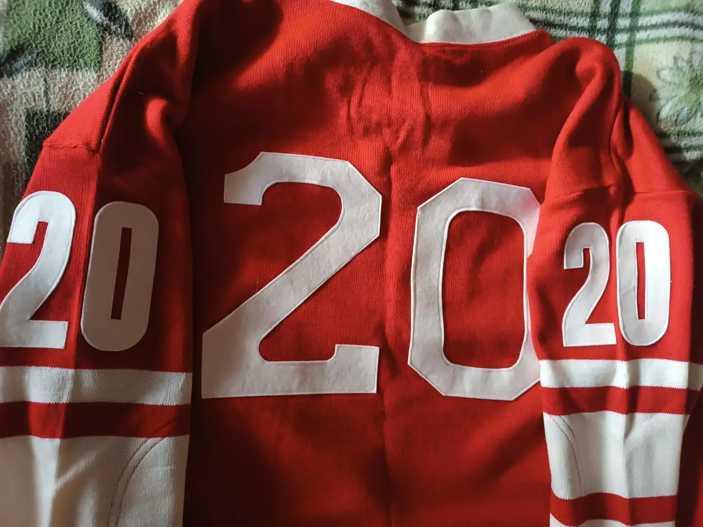 ХОКЕЕЙ СБОРНАЯ СССР ФОРМА 1972 ДЖЕРСИ СУПЕРСЕРИЯ ВЛАДИСЛАВ ТРЕТЬЯК № 20 6