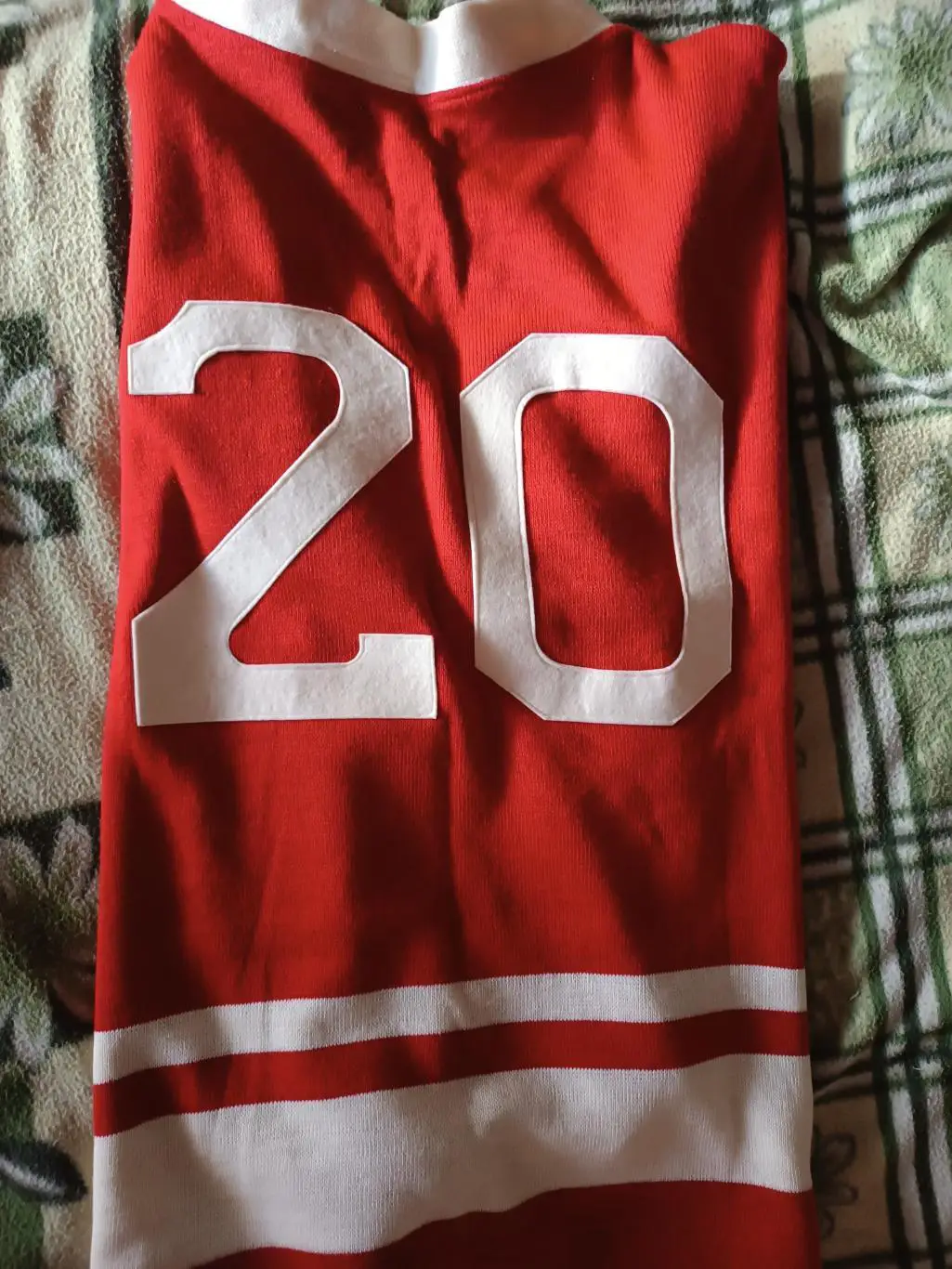 ХОКЕЕЙ СБОРНАЯ СССР ФОРМА 1972 ДЖЕРСИ СУПЕРСЕРИЯ ВЛАДИСЛАВ ТРЕТЬЯК № 20 4