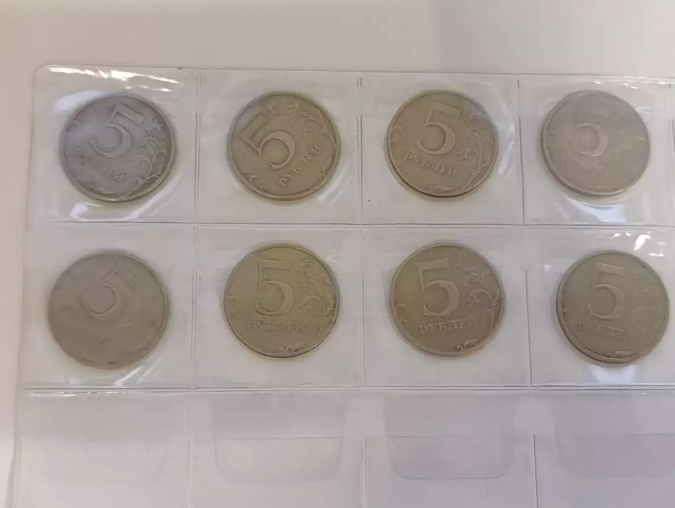 ХОККЕЙ НАБОР МОНЕТ 5 РУБЛЕЙ КОМАНДА ХК СКА 3