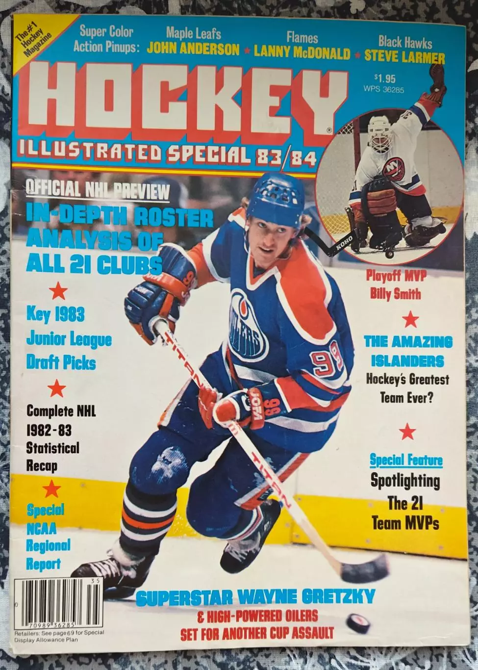 ХОККЕЙ ЖУРНАЛ HOCKEY ILLUSTRATED 1983/84 GRETZKY