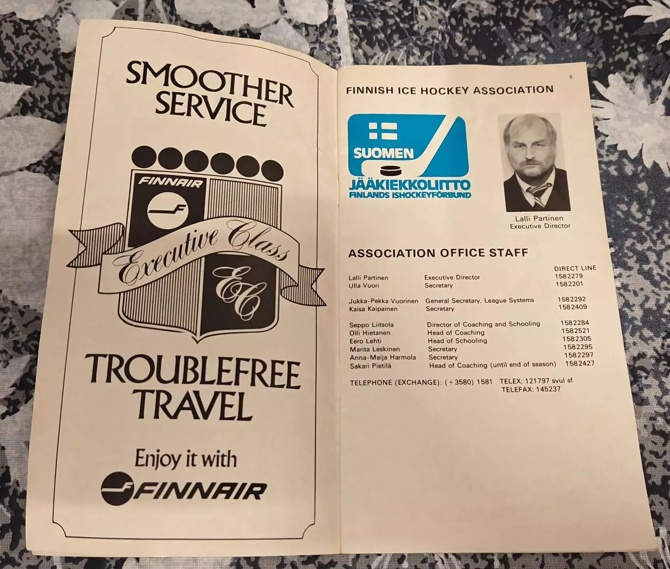 ХОККЕЙ СПРАВОЧНИК ЧЕМПИОНАТ МИРА ВЕНА 1987 WORLD CHAMPIONSHIP VIENA MEDIA GUIDE 2
