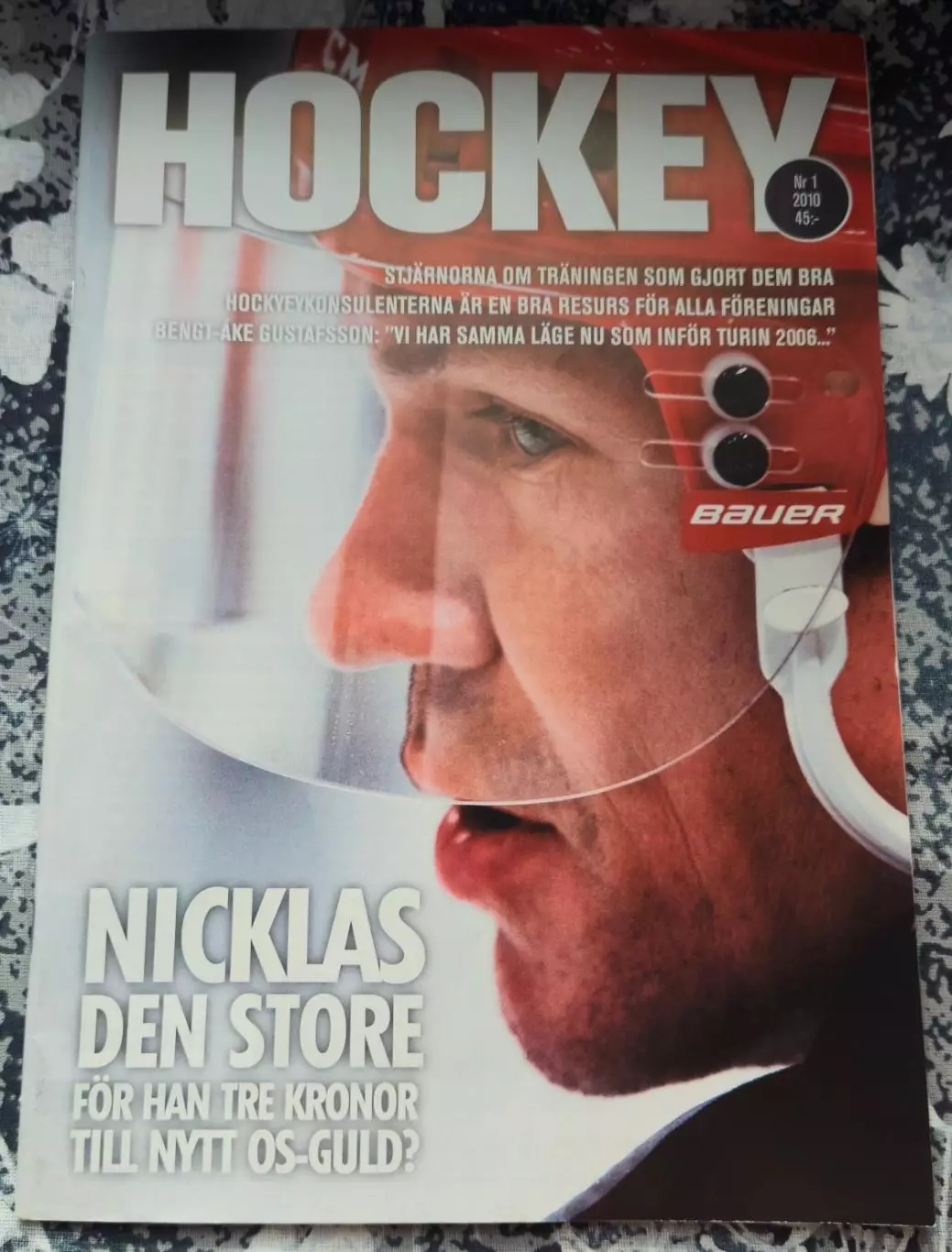 ЖУРНАЛ НХЛ ХОККЕЙ ШВЕЦИЯ 2010 NHL HOCKEY SWEDEN