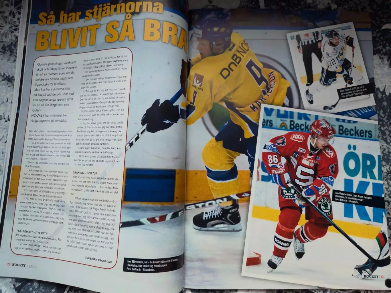 ЖУРНАЛ НХЛ ХОККЕЙ ШВЕЦИЯ 2010 NHL HOCKEY SWEDEN 2