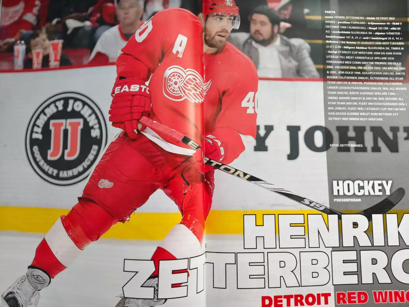 ЖУРНАЛ НХЛ ХОККЕЙ ШВЕЦИЯ 2011 NHL HOCKEY SWEDEN 1 6