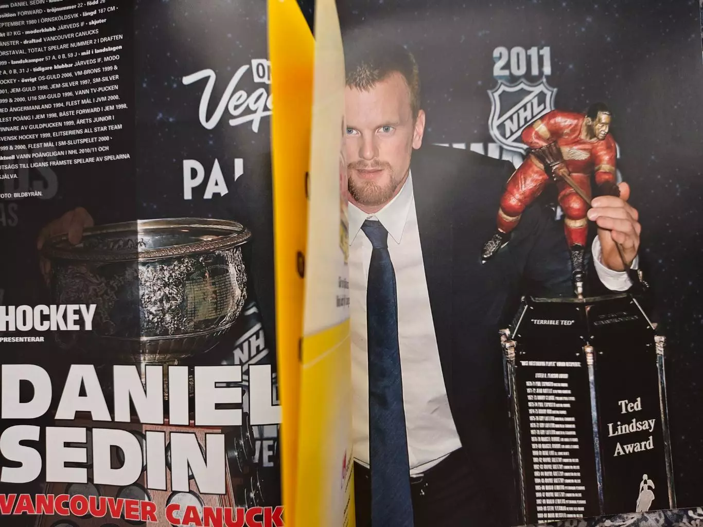 ЖУРНАЛ НХЛ ХОККЕЙ ШВЕЦИЯ 2011 NHL HOCKEY SWEDEN 7 5